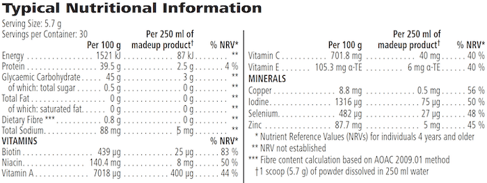 Collagen Complex Strawberry and Lemon Flavoured 171 g - Image 4